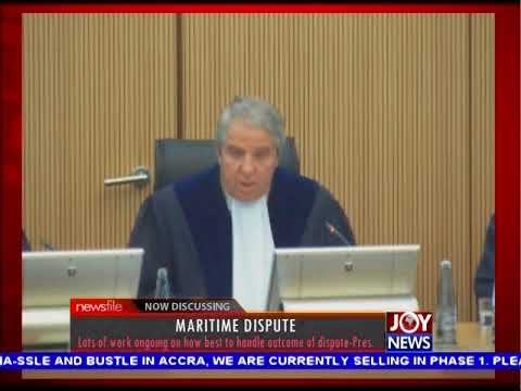 Martime Dispute - Newsfile on JoyNews (23-9-17)