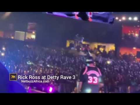 Detty Rave 3: Rick Ross performs in Ghana