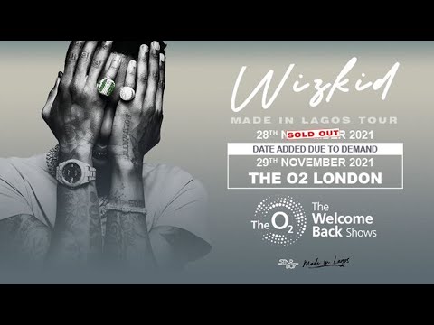 Wizkid Made In Lagos Tour Live At the 02 Arena London