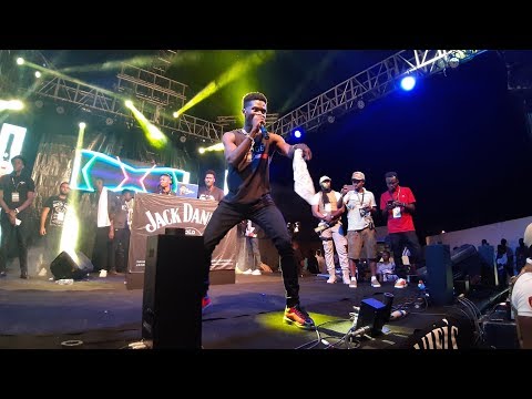 Kuami Eugene performs at Jack Daniel's Music Festival