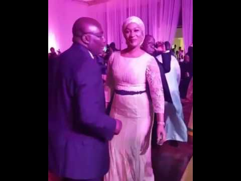 Akufo Addo, Bawumia and wife hits the dance floor