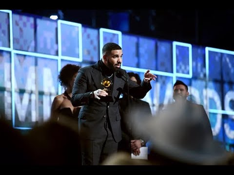 Drake Disses the Grammys as He Picks Up the Award for Best Rap Song