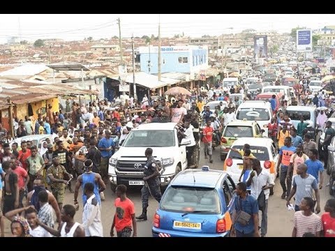 Thousands throng Nima Market for Shatta Wale's birthday celebration