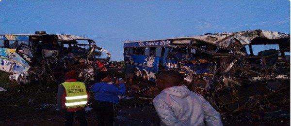 5 killed in Kenya bus crash
