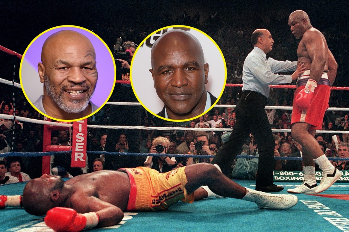 Evander Holyfield 3rd fight with Mike Tyson