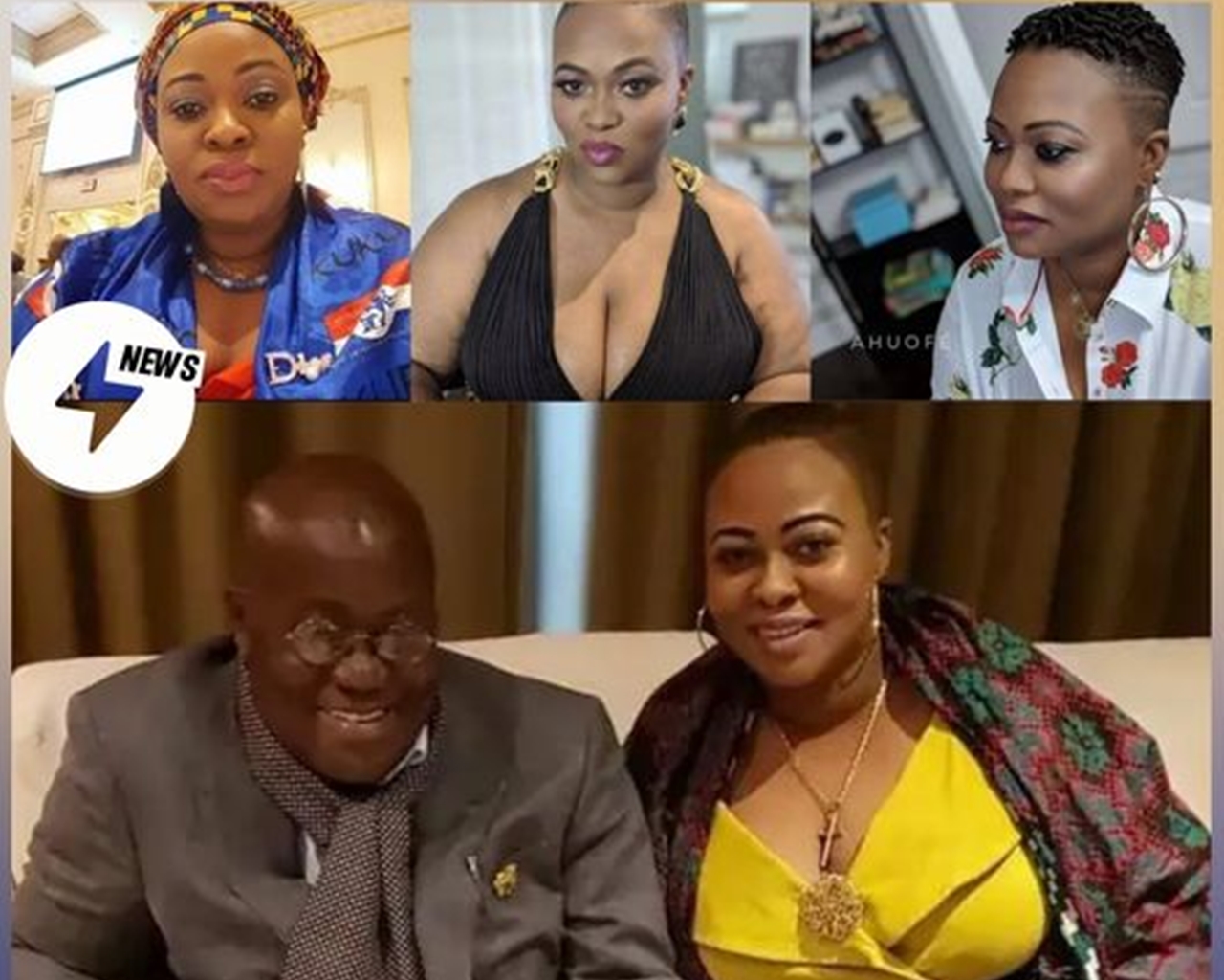 Alleged side chic of Ghana's president exposes their relationship