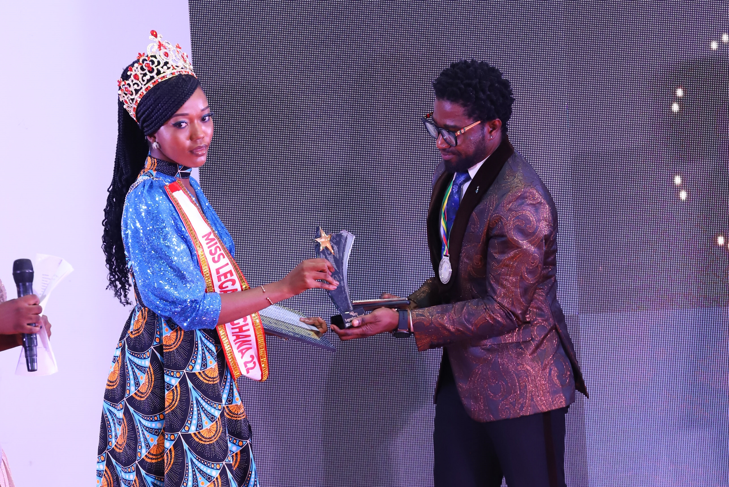 Owusuwah Asamoah at Face of Ghana Youth Awards
