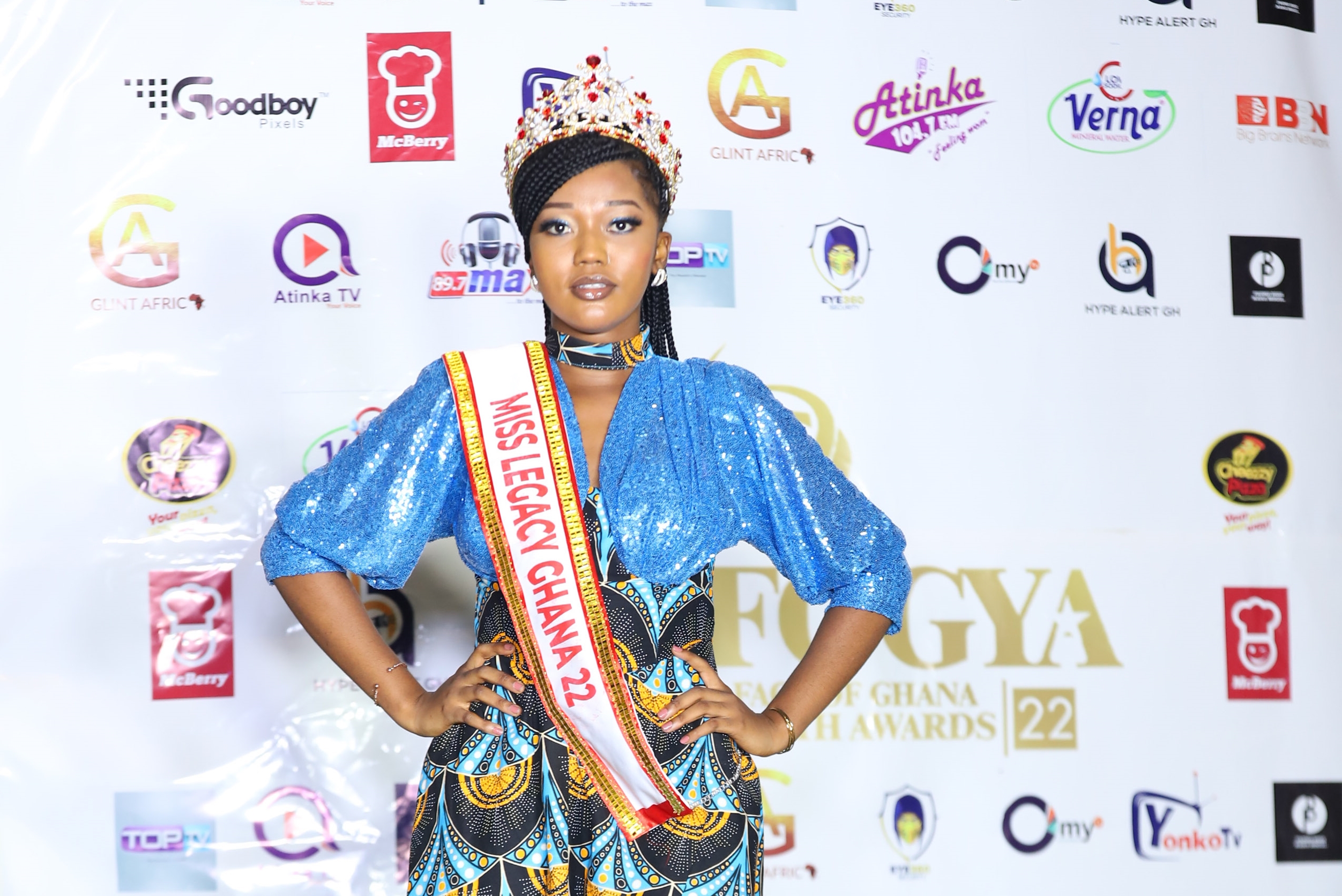 Owusuwah Asamoah at Face of Ghana Youth Awards