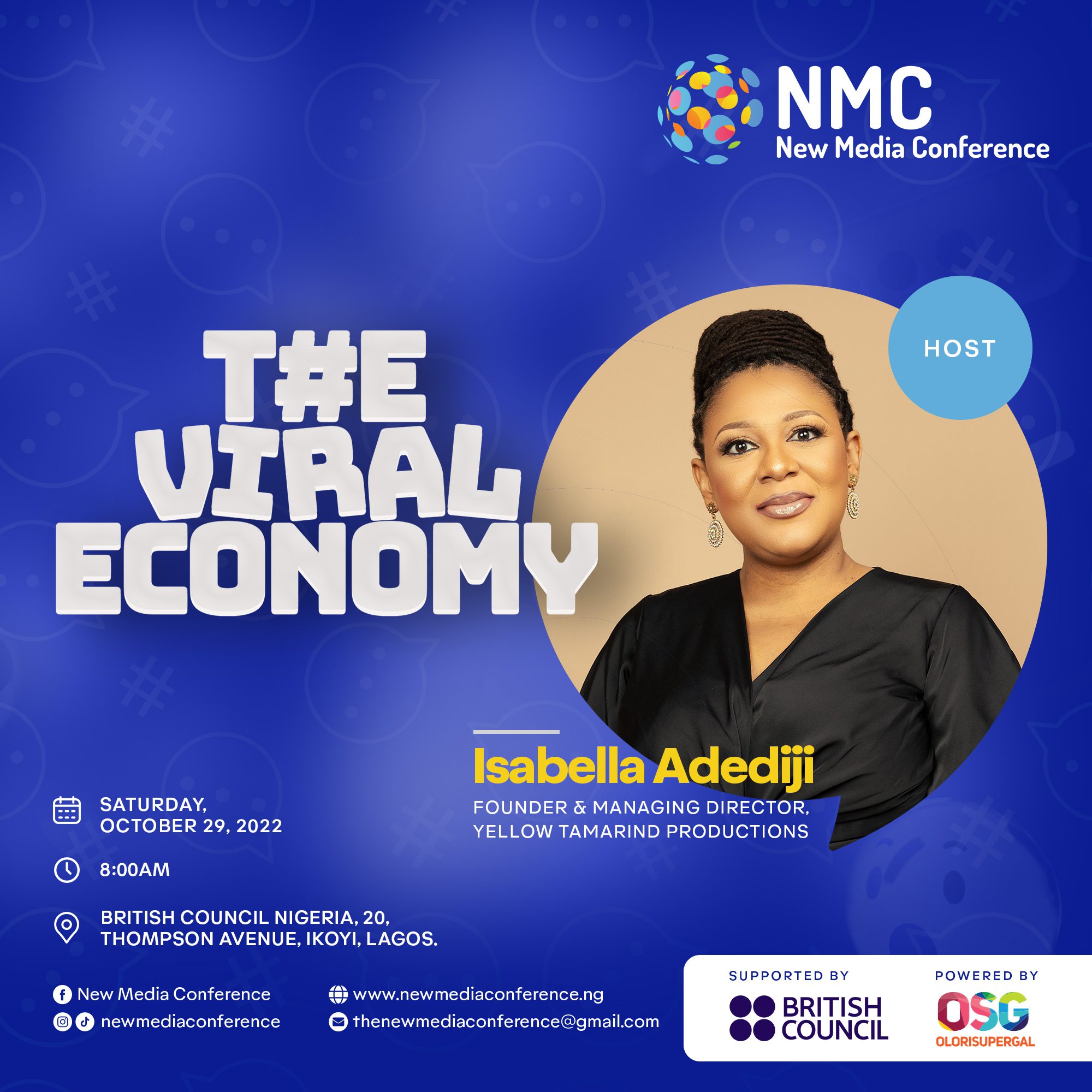 Mr Macaroni, Dr Pam Pam, Others for “The Viral Economy” Conference