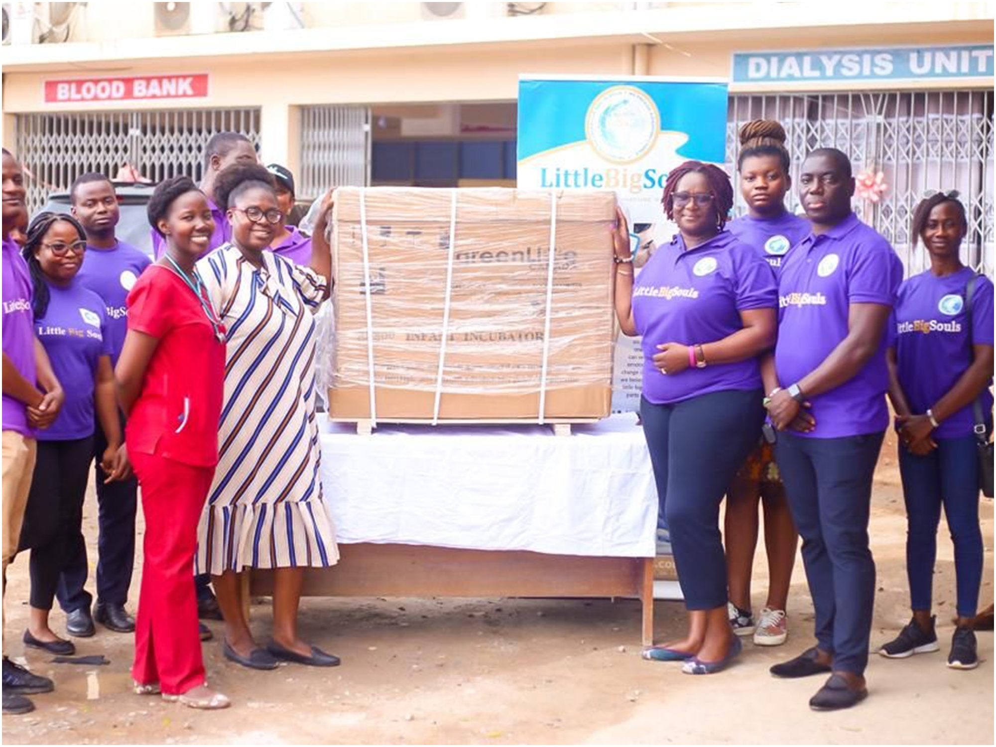 LittleBigSouls donates incubator to Effia Nkwanta Regional Hospital