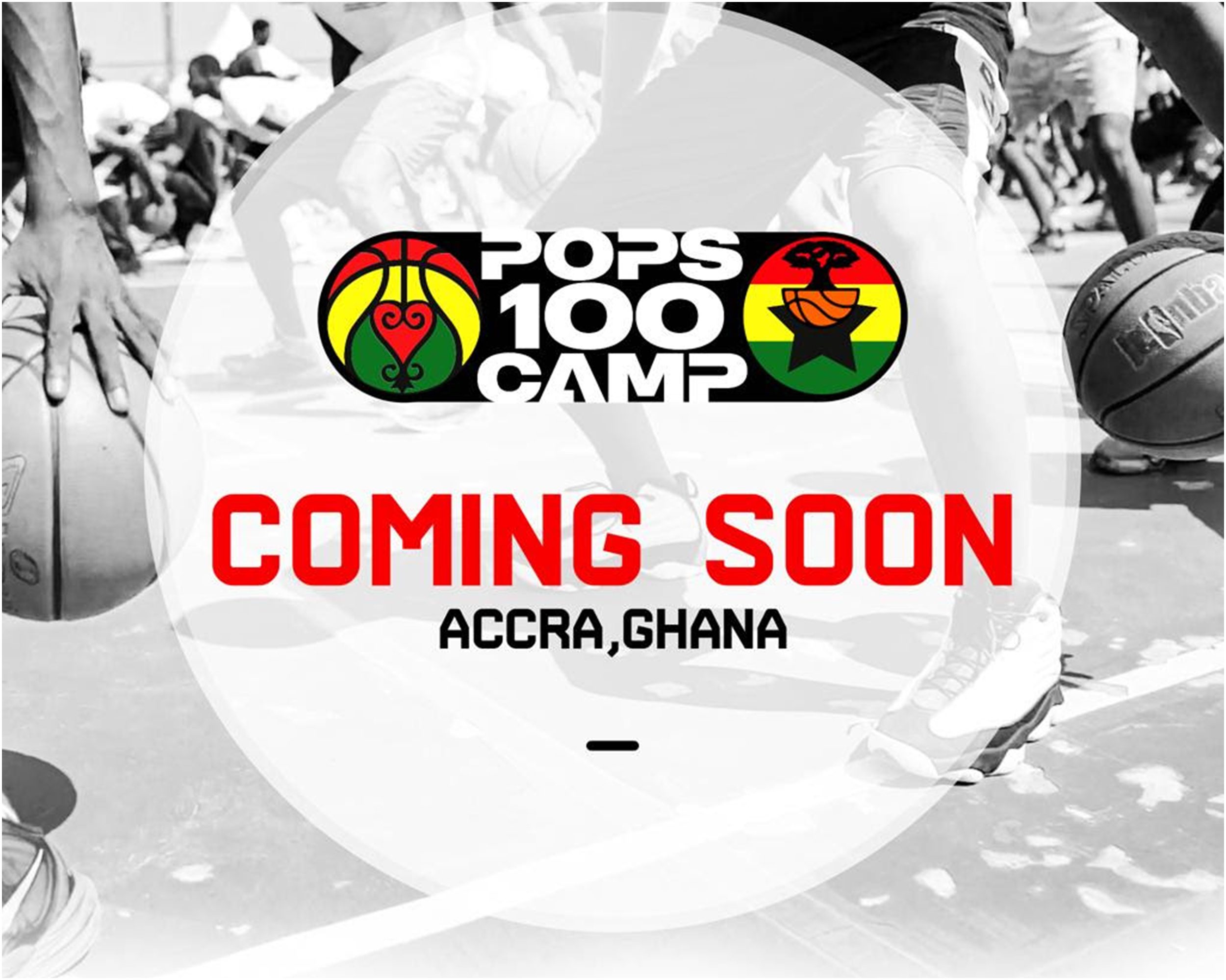 Basketball Africa League Supports the Pops 100 Camp in Ghana