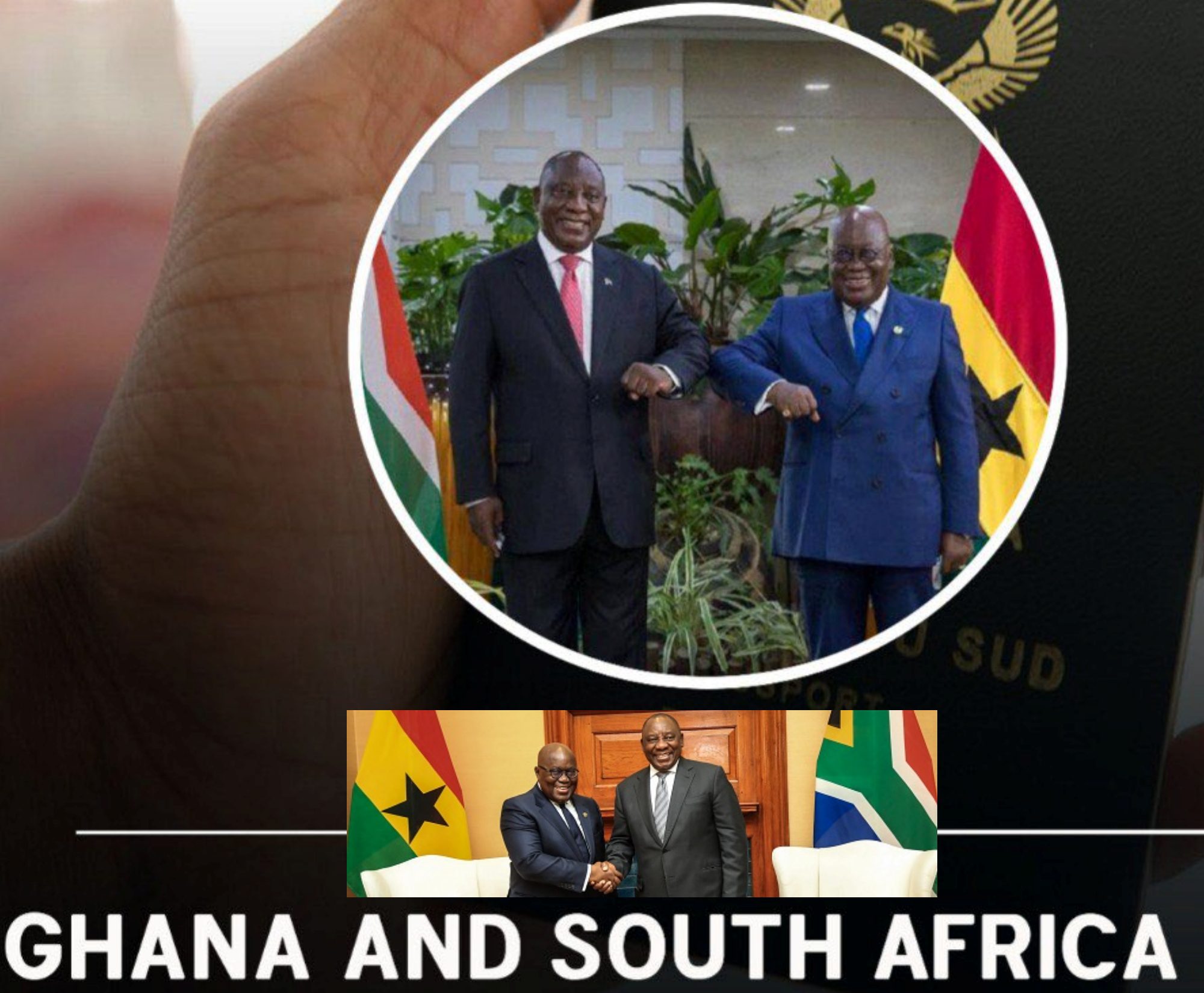 Ghana and South Africa sign visa waiver agreement for ordinary passport holders