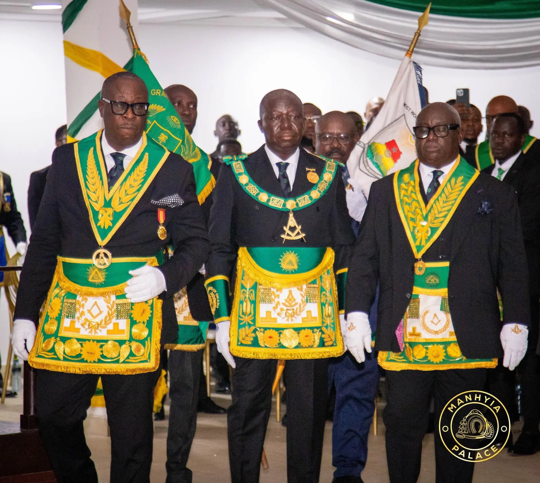 Freemasons Honour Most Worshipful Bro Otumfuo Osei Tutu II