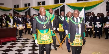 Freemasons Honour Most Worshipful Bro Otumfuo Osei Tutu II