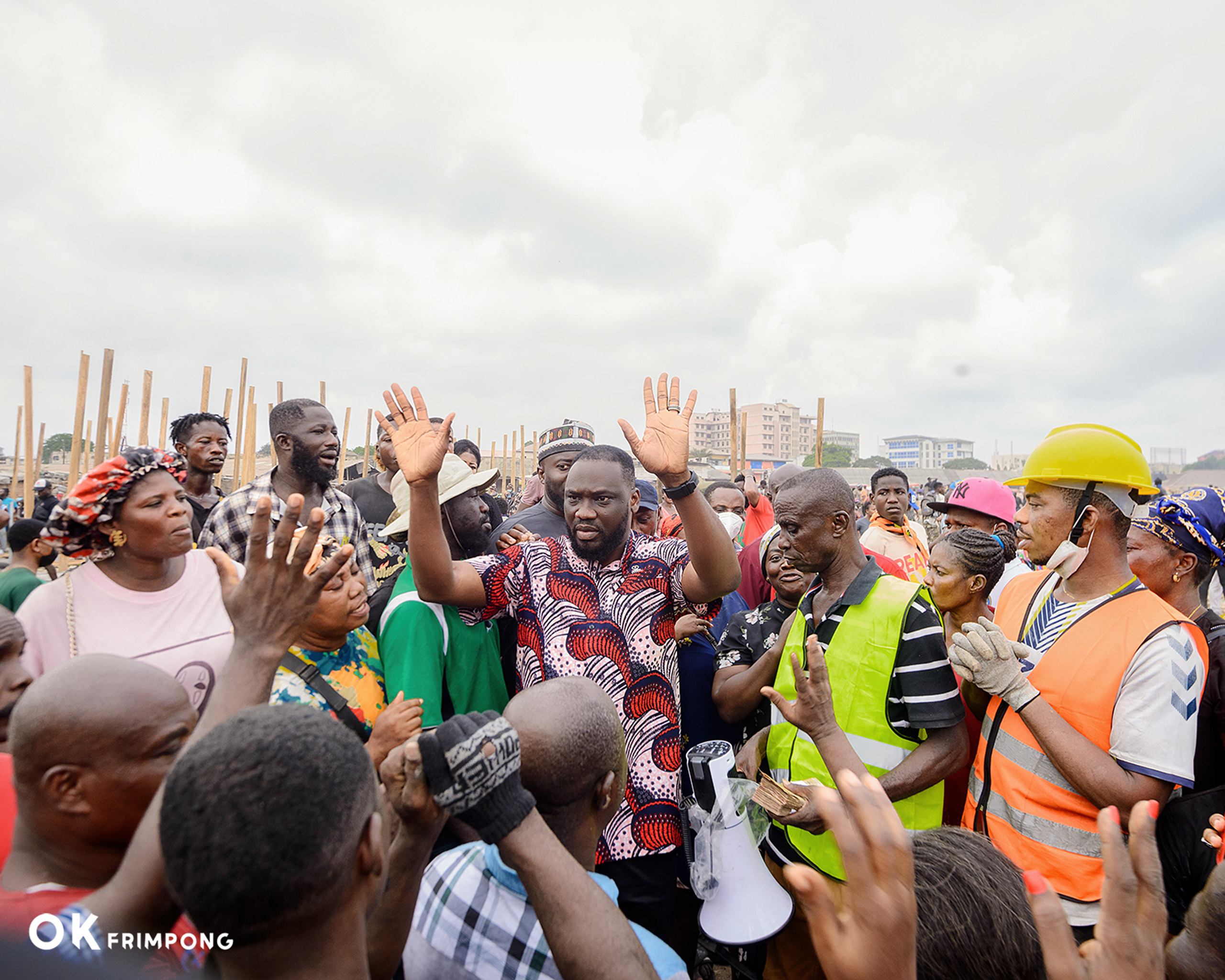 Kantamanto Fire: Ohene Kwame Frimpong Donates GHC 10,000 