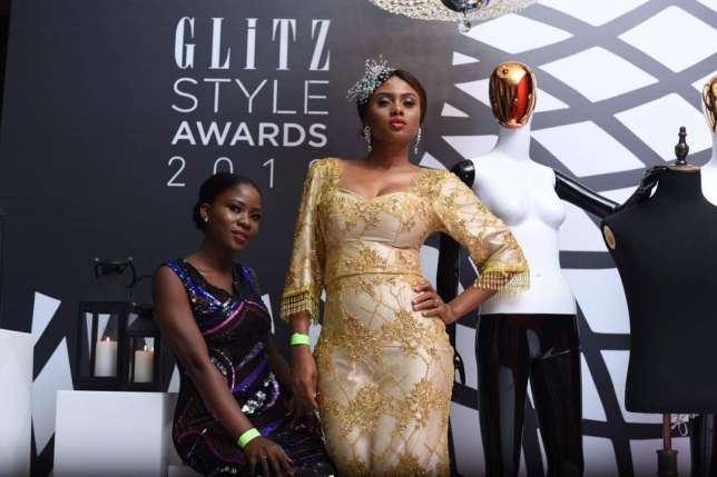 No pressure! TV presenter rocks wedding dress to Glitz style Awards