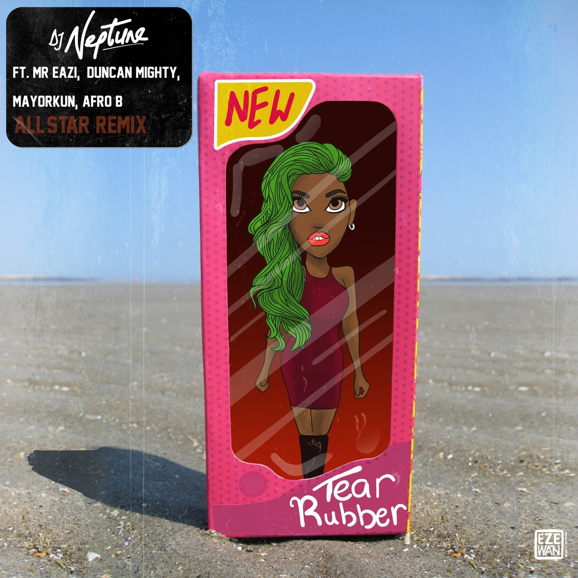 DJ Neptune - Tear Rubber Allstar (Remix) Ft. Mr Eazi, Duncan Mighty, Afro B & Mayorkun