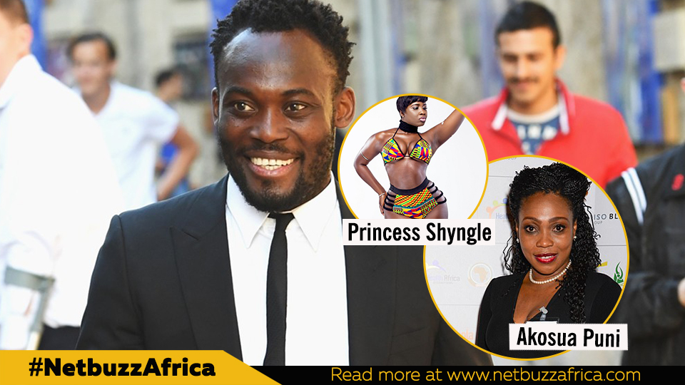 Michael Essien’s wife wants a divorce, packs out over Princess Shyngle's confession
