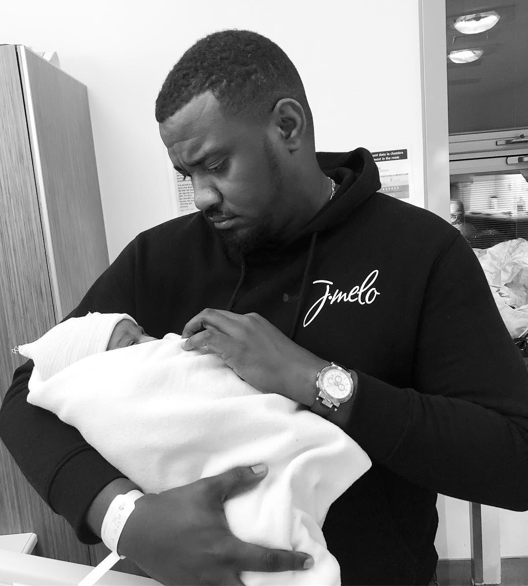 John Dumelo and wife welcome their first child