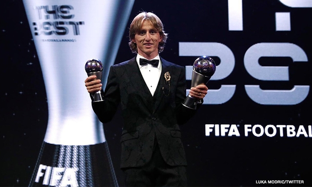 Luka Modric beats Ronaldo, Salah to FIFA The Best award