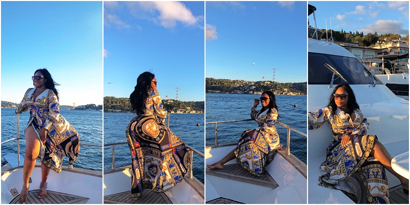 Moesha Boduong tours Europe, shares lovely photos from her trips