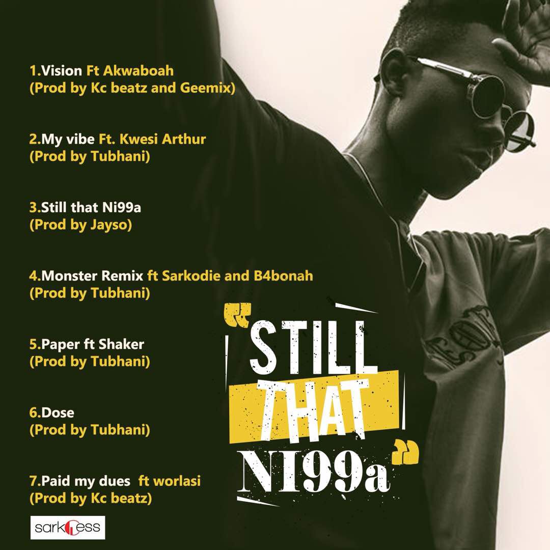 Strongman unveils artwork & tracklist for his forthcoming EP 'Still That Nigga'