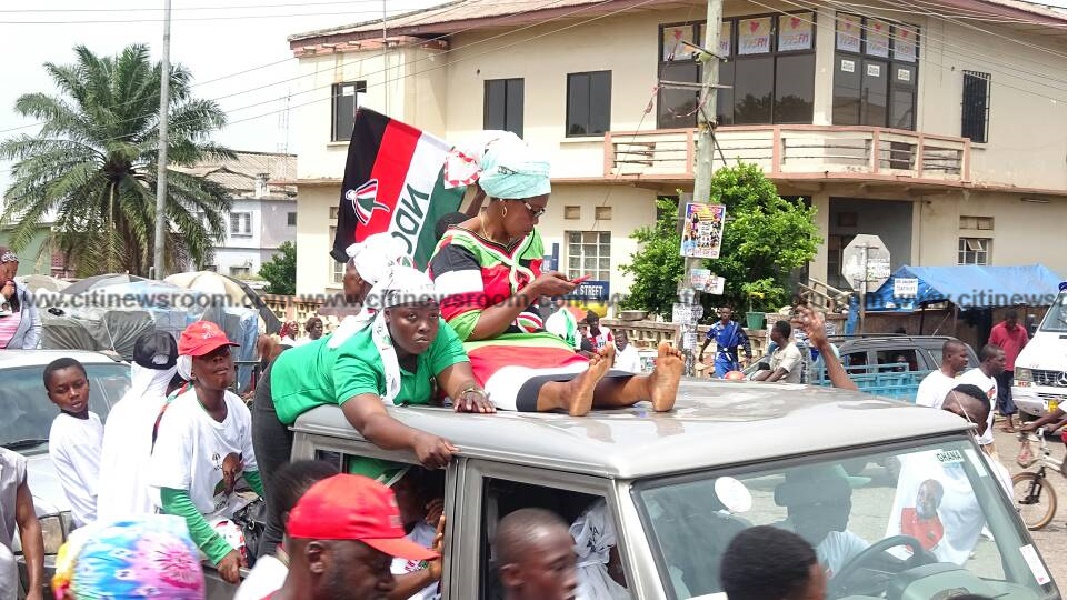 Ashanti Region: Yamin causes ‘confusion’ with macho men at NDC’s elections